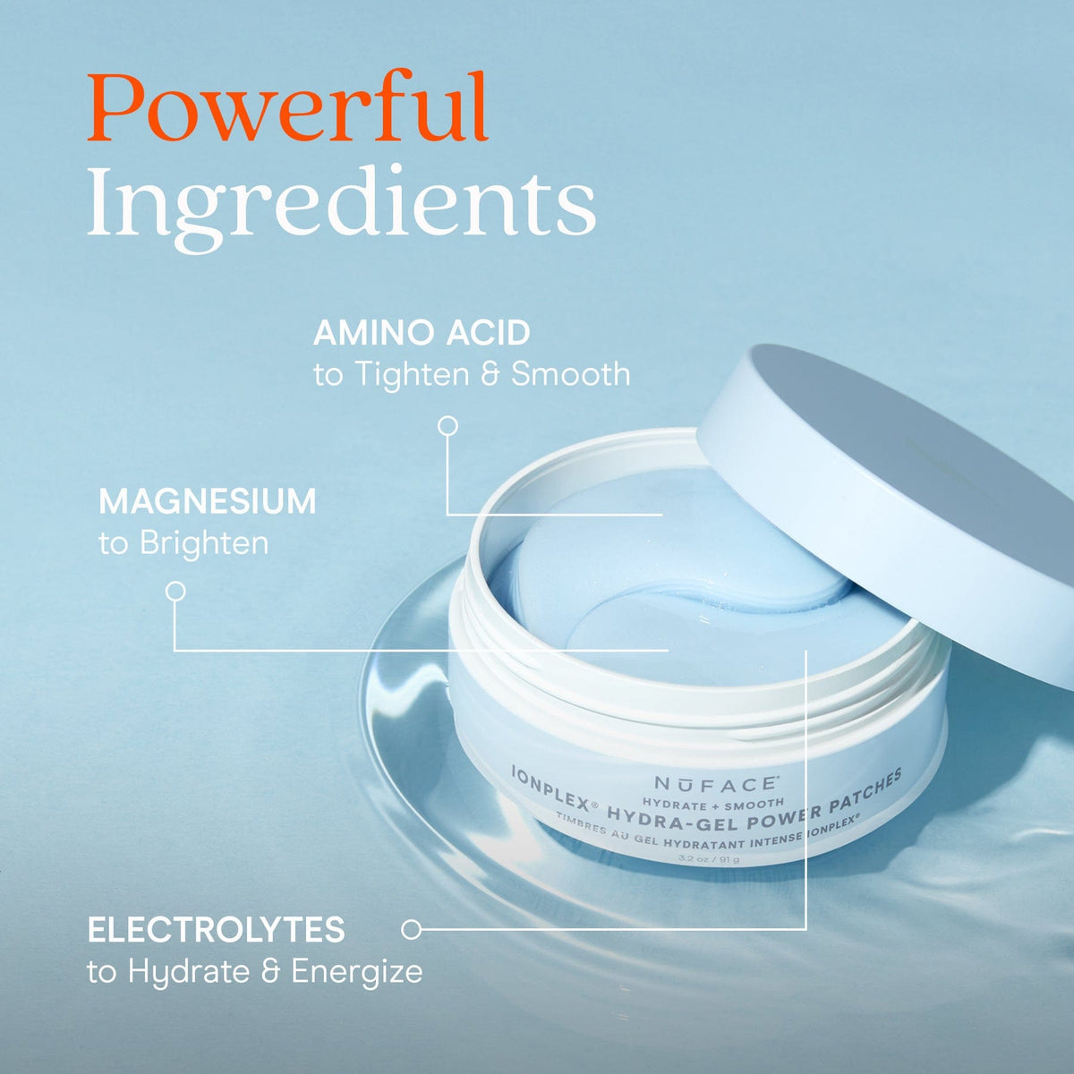 IonPlex® Hydra-Gel Power Patches - Eye Masks