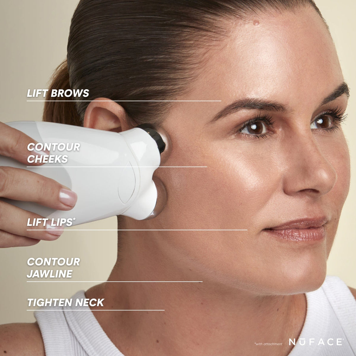 Refurbished NuFACE Trinity® and Effective Lip & Eye - Gift Set